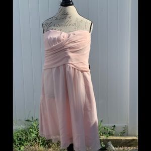 Weddington Way dress in blush champagne NWT